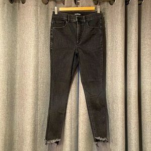 Express Jeans size 4P Stretch Ankle Legging Super High Rise, Like New